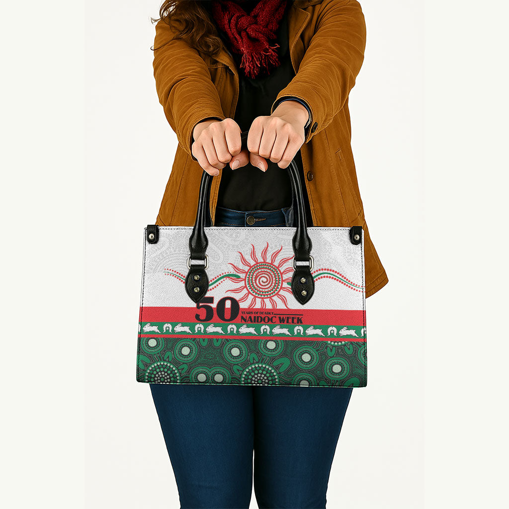 Rabbitohs NAIDOC Week Leather Bag Aboriginal Torres Strait Islanders Vibe