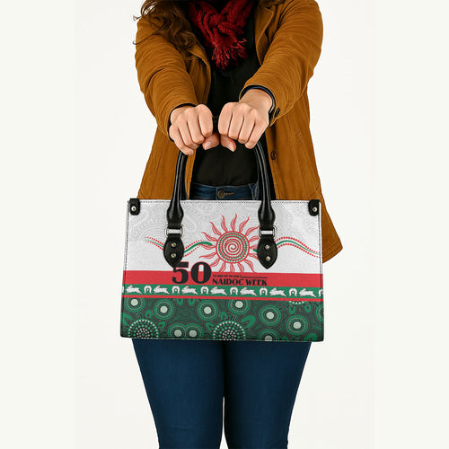 Rabbitohs NAIDOC Week Leather Bag Aboriginal Torres Strait Islanders Vibe
