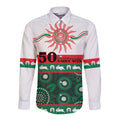 Rabbitohs NAIDOC Week Personalised Long Sleeve Button Shirt Aboriginal Torres Strait Islanders Vibe