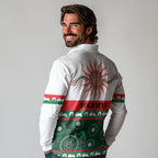 Rabbitohs NAIDOC Week Personalised Long Sleeve Polo Shirt Aboriginal Torres Strait Islanders Vibe