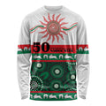 Rabbitohs NAIDOC Week Personalised Long Sleeve Shirt Aboriginal Torres Strait Islanders Vibe