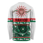 Rabbitohs NAIDOC Week Personalised Long Sleeve Shirt Aboriginal Torres Strait Islanders Vibe