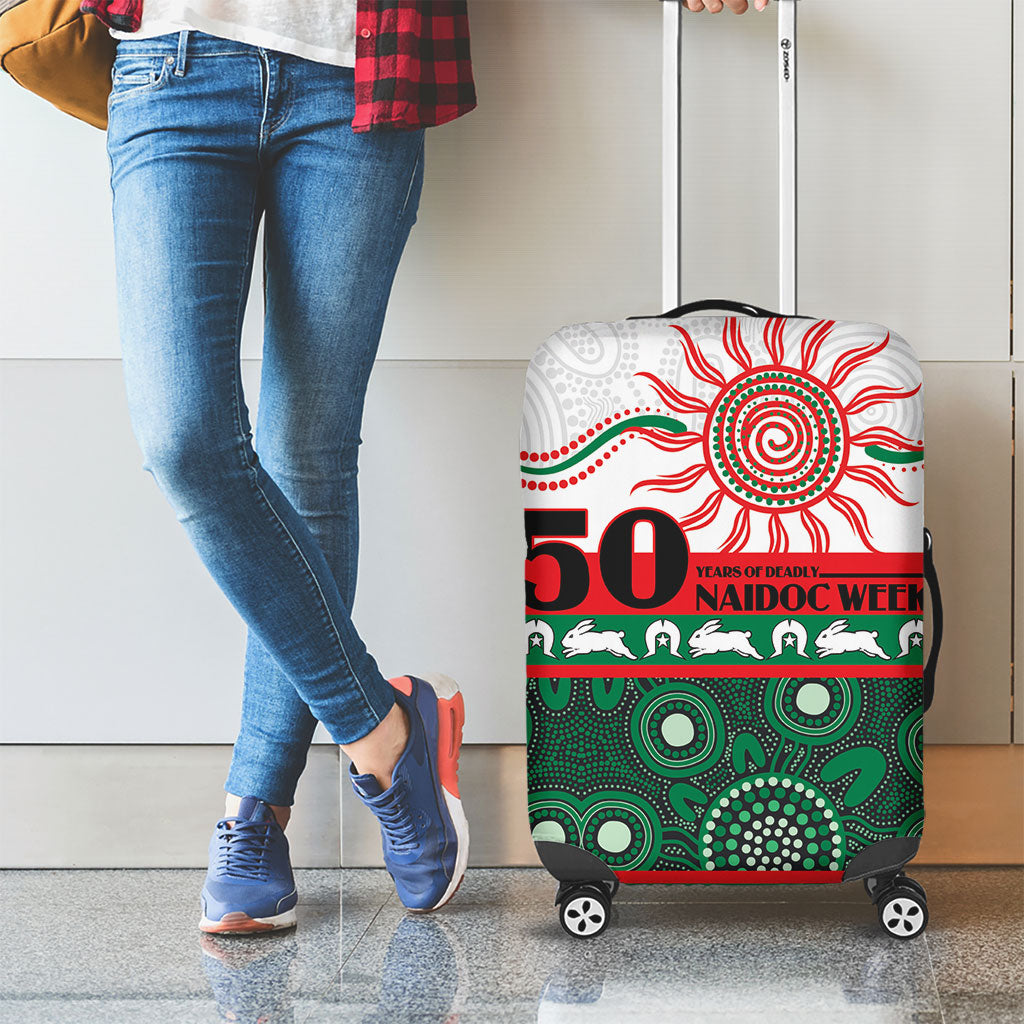 Rabbitohs NAIDOC Week Luggage Cover Aboriginal Torres Strait Islanders Vibe