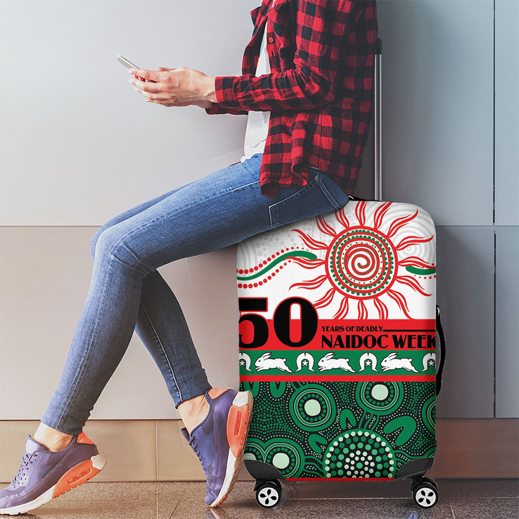 Rabbitohs NAIDOC Week Luggage Cover Aboriginal Torres Strait Islanders Vibe