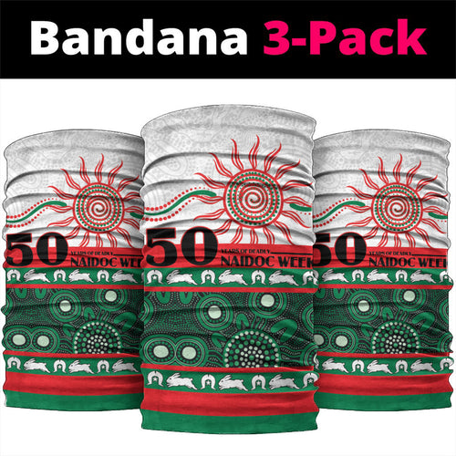 Rabbitohs NAIDOC Week Neck Gaiter Aboriginal Torres Strait Islanders Vibe
