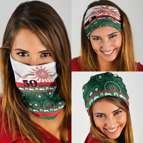 Rabbitohs NAIDOC Week Neck Gaiter Aboriginal Torres Strait Islanders Vibe