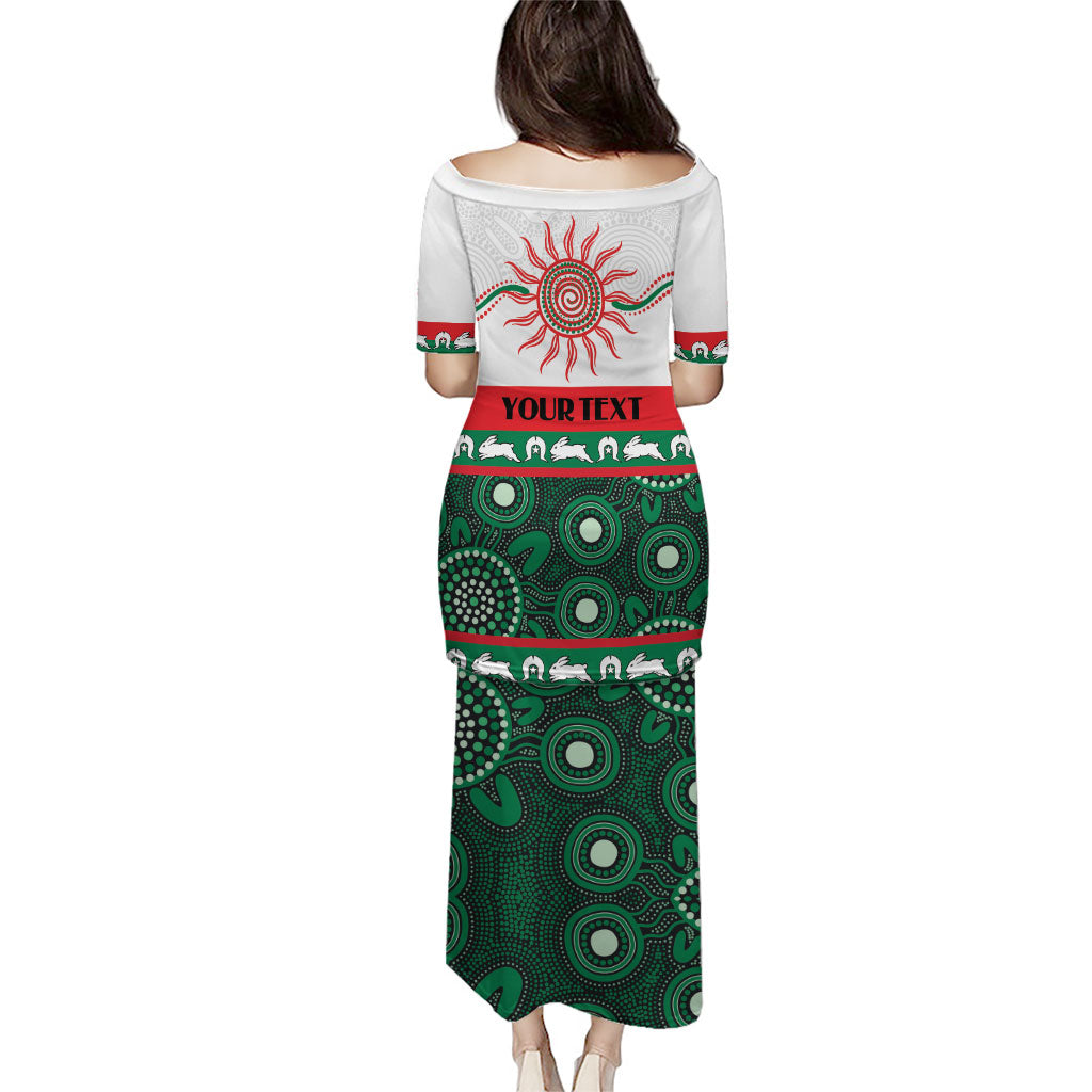 Rabbitohs NAIDOC Week Personalised Puletasi Aboriginal Torres Strait Islanders Vibe
