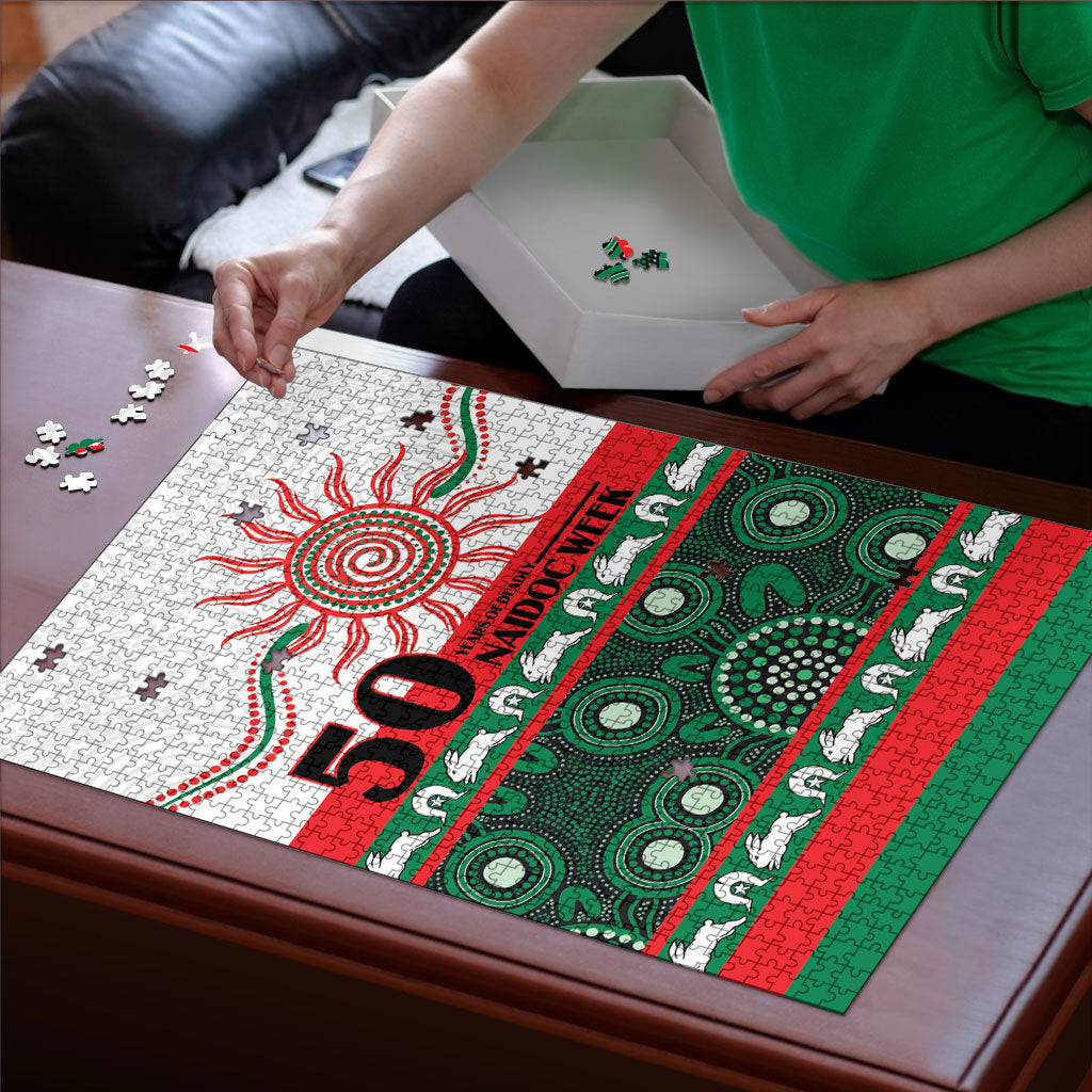 Rabbitohs NAIDOC Week Puzzle Aboriginal Torres Strait Islanders Vibe