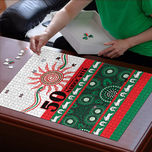Rabbitohs NAIDOC Week Puzzle Aboriginal Torres Strait Islanders Vibe