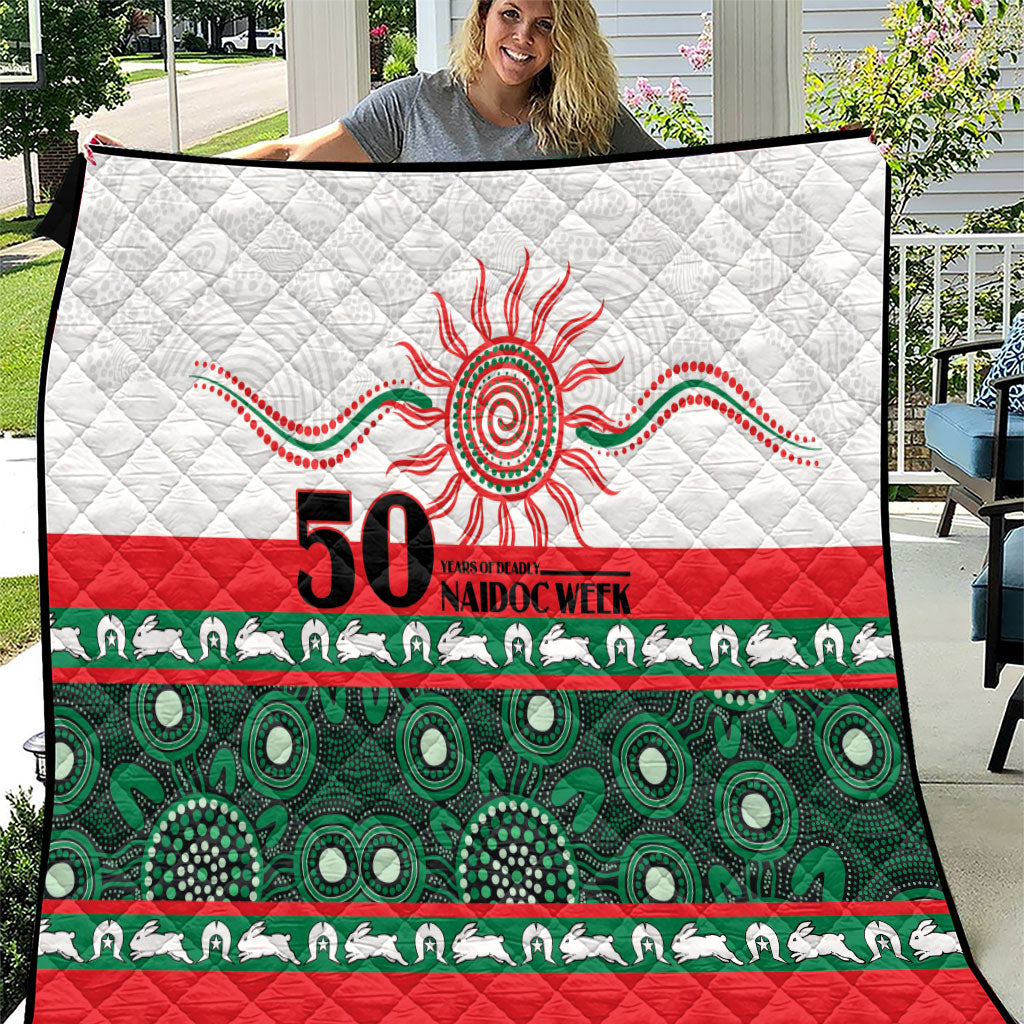 Rabbitohs NAIDOC Week Quilt Aboriginal Torres Strait Islanders Vibe