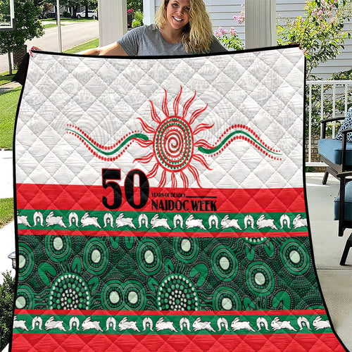 Rabbitohs NAIDOC Week Quilt Aboriginal Torres Strait Islanders Vibe