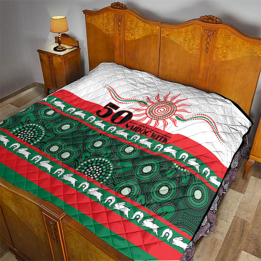 Rabbitohs NAIDOC Week Quilt Aboriginal Torres Strait Islanders Vibe