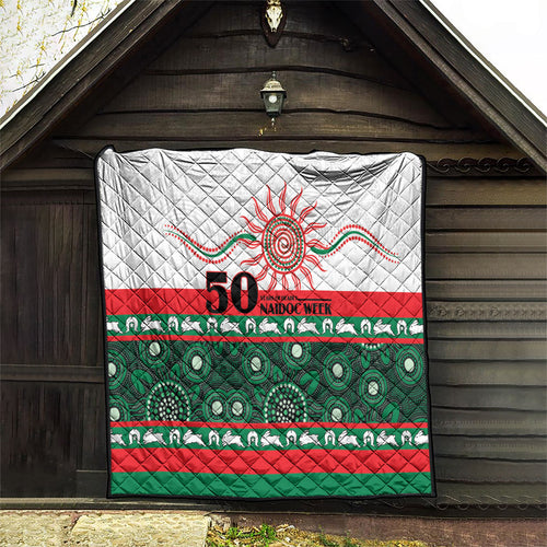Rabbitohs NAIDOC Week Quilt Aboriginal Torres Strait Islanders Vibe