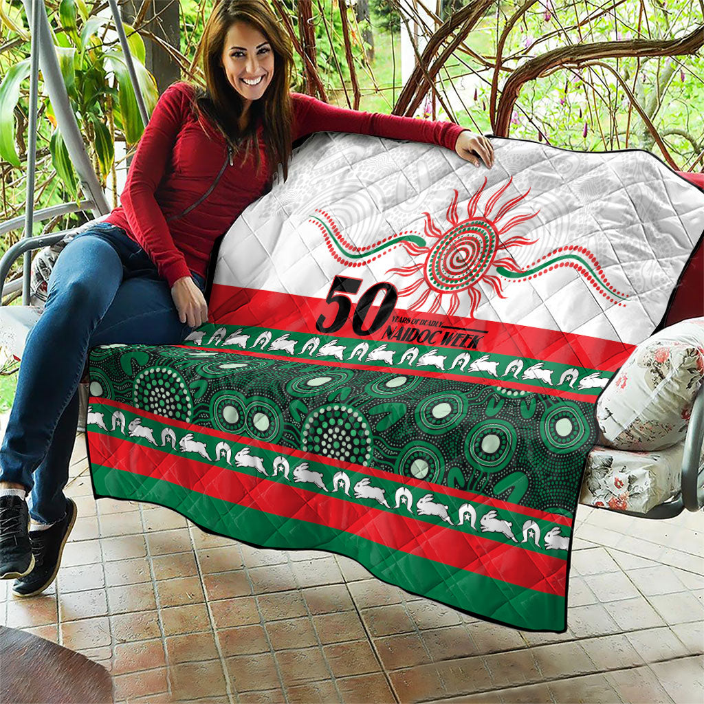 Rabbitohs NAIDOC Week Quilt Aboriginal Torres Strait Islanders Vibe