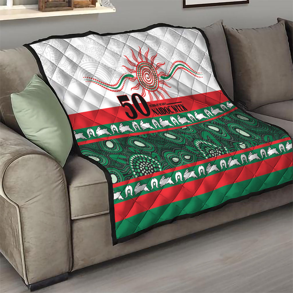 Rabbitohs NAIDOC Week Quilt Aboriginal Torres Strait Islanders Vibe