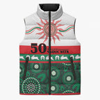 Rabbitohs NAIDOC Week Personalised Sleeveless Puffer Jacket Aboriginal Torres Strait Islanders Vibe