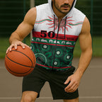 Rabbitohs NAIDOC Week Personalised Sleeveless Zip Hoodie Aboriginal Torres Strait Islanders Vibe