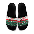 Rabbitohs NAIDOC Week Slide Sandals Aboriginal Torres Strait Islanders Vibe