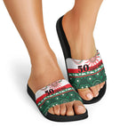 Rabbitohs NAIDOC Week Slide Sandals Aboriginal Torres Strait Islanders Vibe
