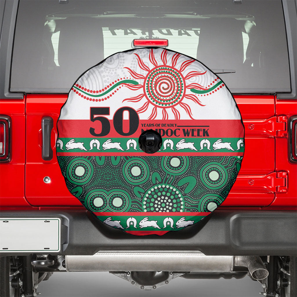 Rabbitohs NAIDOC Week Spare Tire Cover Aboriginal Torres Strait Islanders Vibe