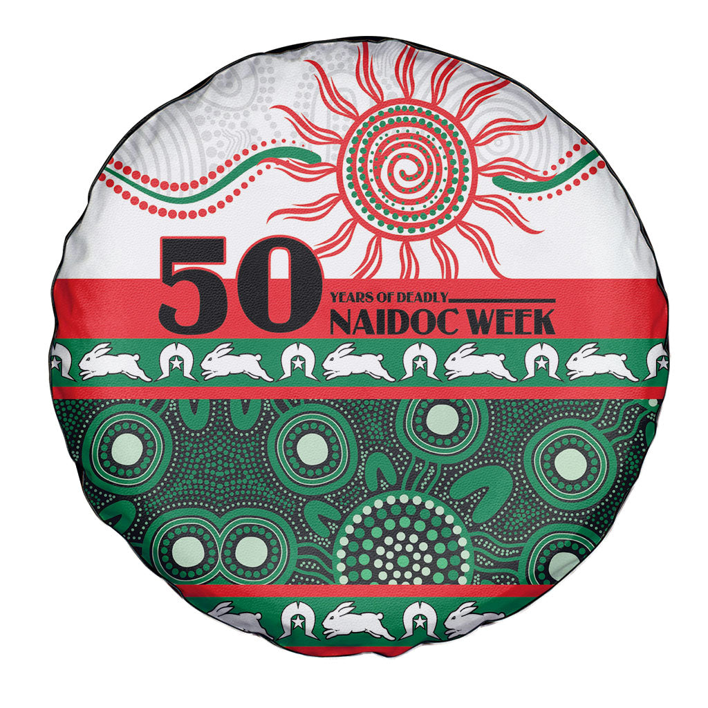 Rabbitohs NAIDOC Week Spare Tire Cover Aboriginal Torres Strait Islanders Vibe