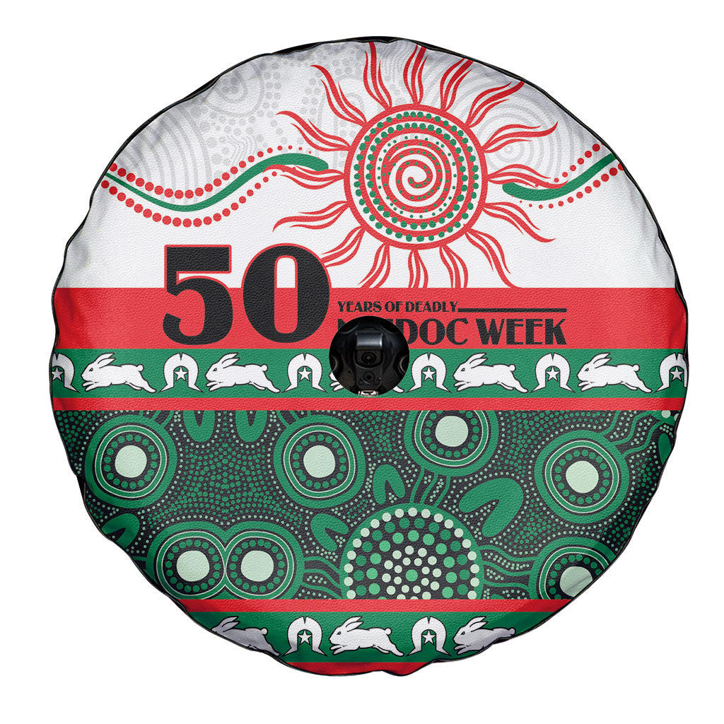 Rabbitohs NAIDOC Week Spare Tire Cover Aboriginal Torres Strait Islanders Vibe
