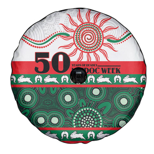Rabbitohs NAIDOC Week Spare Tire Cover Aboriginal Torres Strait Islanders Vibe