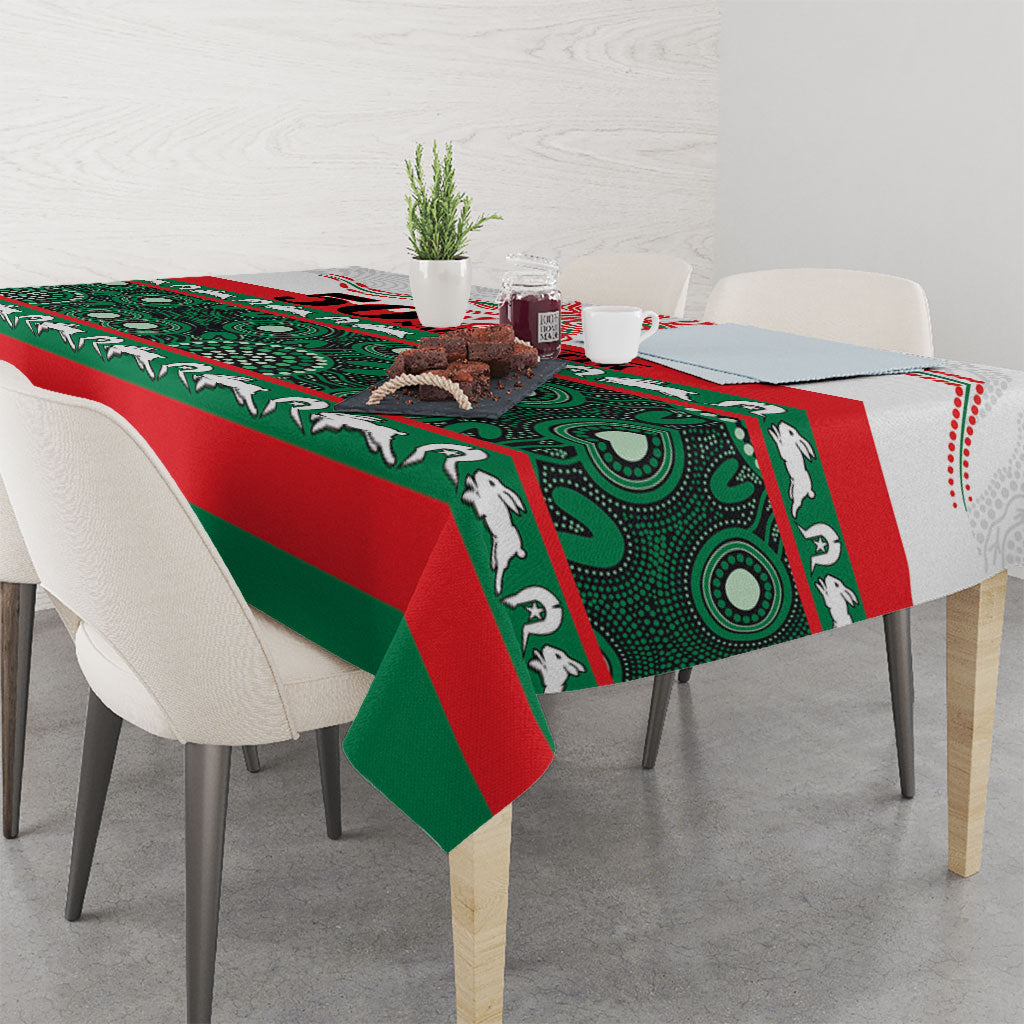 Rabbitohs NAIDOC Week Tablecloth Aboriginal Torres Strait Islanders Vibe
