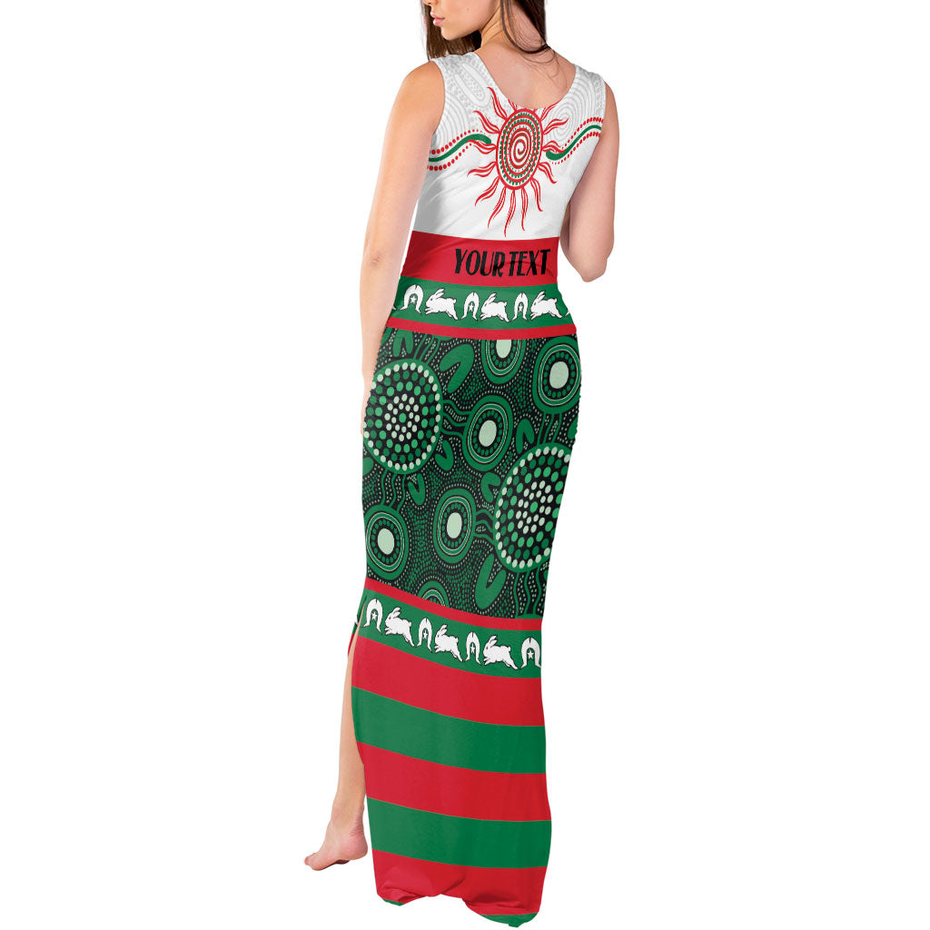 Rabbitohs NAIDOC Week Personalised Tank Maxi Dress Aboriginal Torres Strait Islanders Vibe