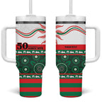 Rabbitohs NAIDOC Week Personalised Tumbler With Handle Aboriginal Torres Strait Islanders Vibe