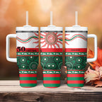 Rabbitohs NAIDOC Week Personalised Tumbler With Handle Aboriginal Torres Strait Islanders Vibe