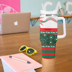 Rabbitohs NAIDOC Week Personalised Tumbler With Handle Aboriginal Torres Strait Islanders Vibe