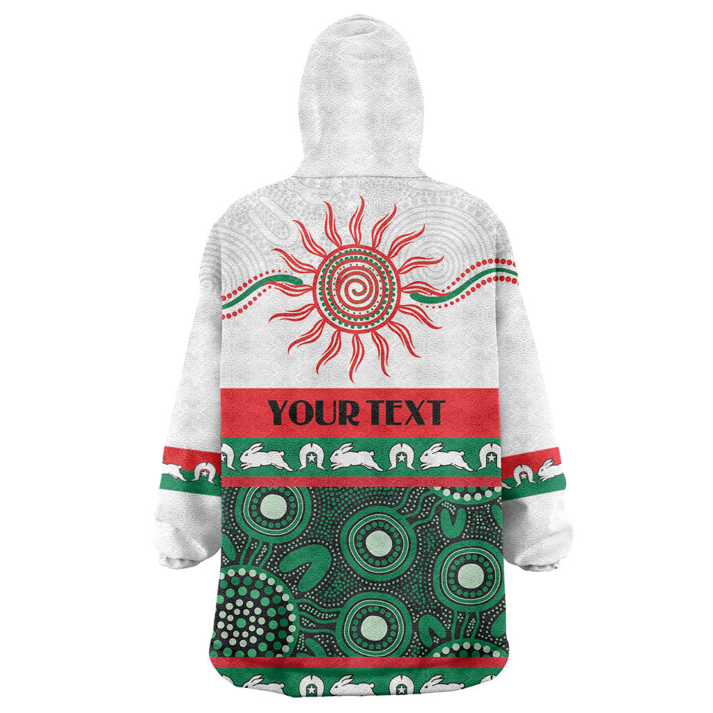 Rabbitohs NAIDOC Week Personalised Wearable Blanket Hoodie Aboriginal Torres Strait Islanders Vibe