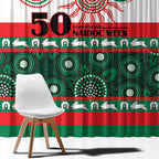 Rabbitohs NAIDOC Week Window Curtain Aboriginal Torres Strait Islanders Vibe