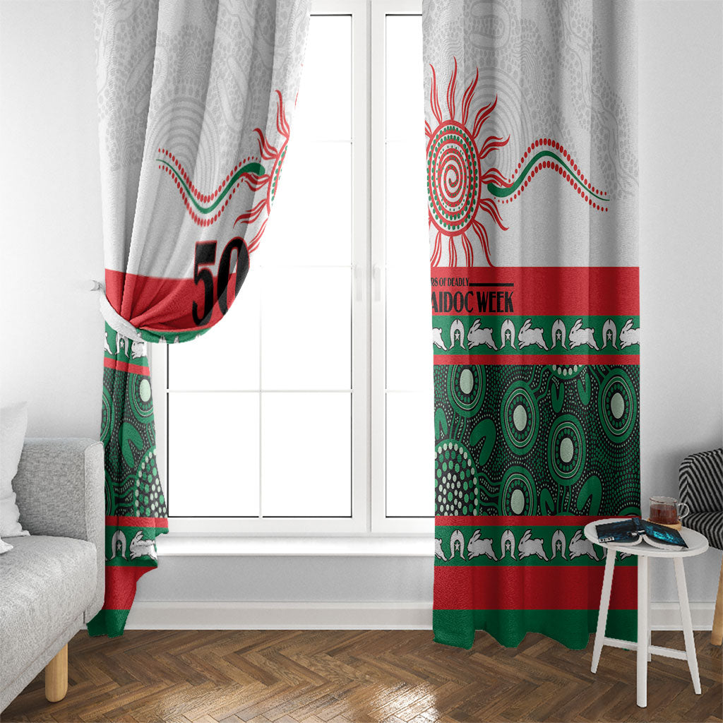 Rabbitohs NAIDOC Week Window Curtain Aboriginal Torres Strait Islanders Vibe
