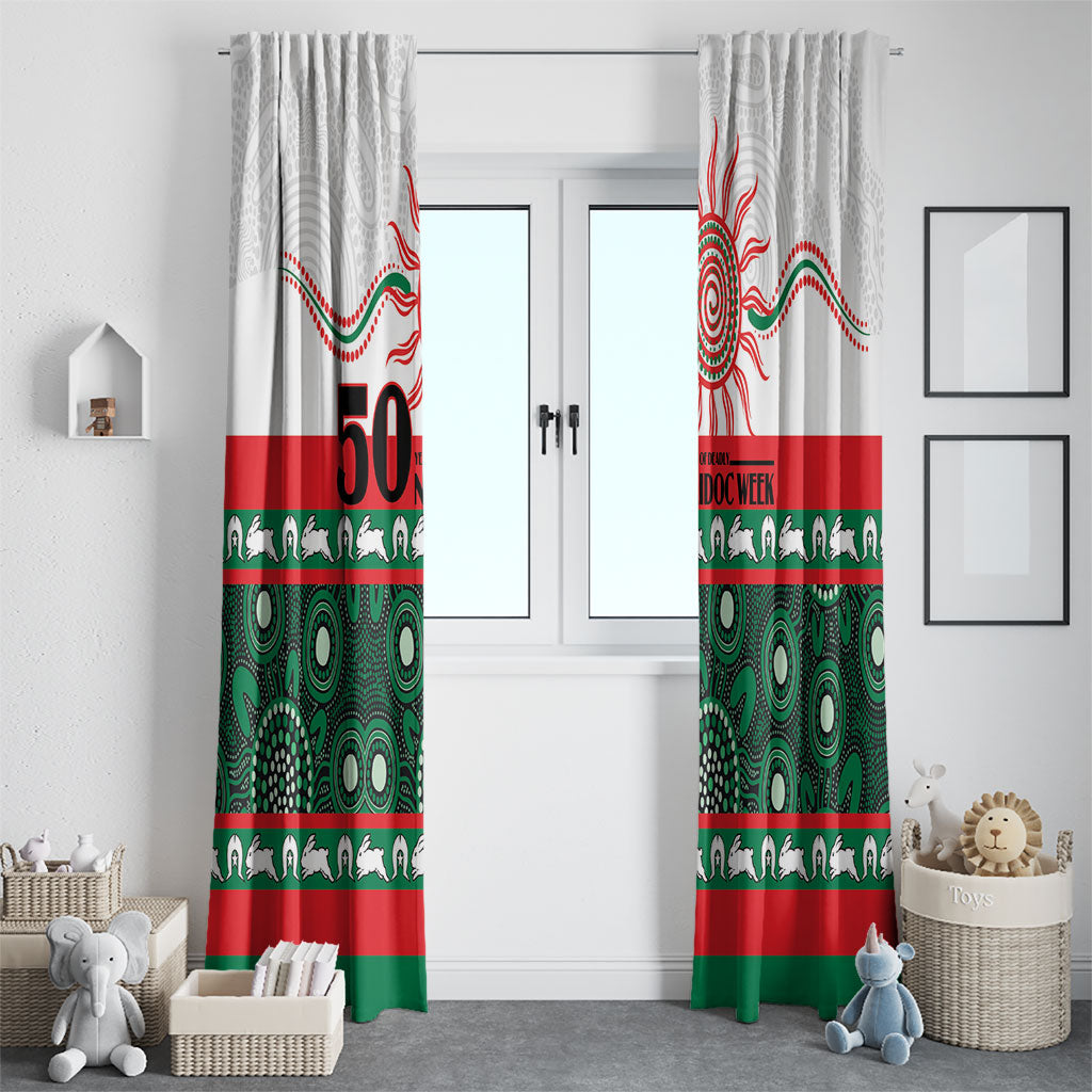 Rabbitohs NAIDOC Week Window Curtain Aboriginal Torres Strait Islanders Vibe