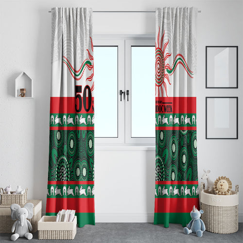 Rabbitohs NAIDOC Week Window Curtain Aboriginal Torres Strait Islanders Vibe