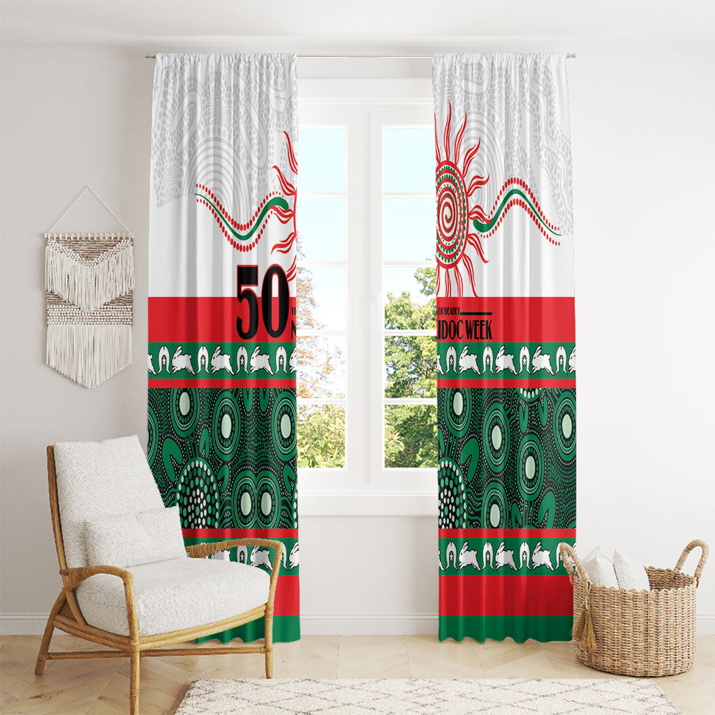 Rabbitohs NAIDOC Week Window Curtain Aboriginal Torres Strait Islanders Vibe