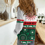 Rabbitohs NAIDOC Week Personalised Women Casual Shirt Aboriginal Torres Strait Islanders Vibe
