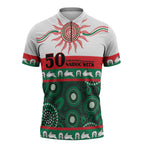 Rabbitohs NAIDOC Week Personalised Zipper Polo Shirt Aboriginal Torres Strait Islanders Vibe
