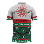 Rabbitohs NAIDOC Week Personalised Zipper Polo Shirt Aboriginal Torres Strait Islanders Vibe