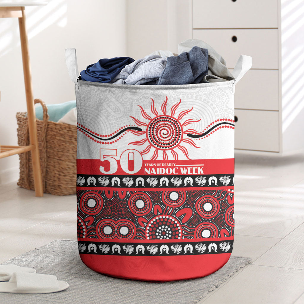 Dragons NAIDOC Week Laundry Basket Aboriginal Torres Strait Islanders Vibe