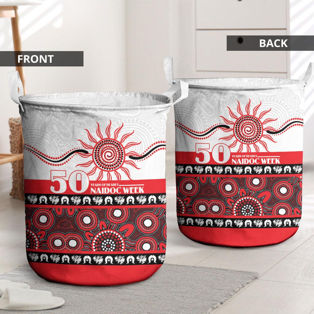 Dragons NAIDOC Week Laundry Basket Aboriginal Torres Strait Islanders Vibe