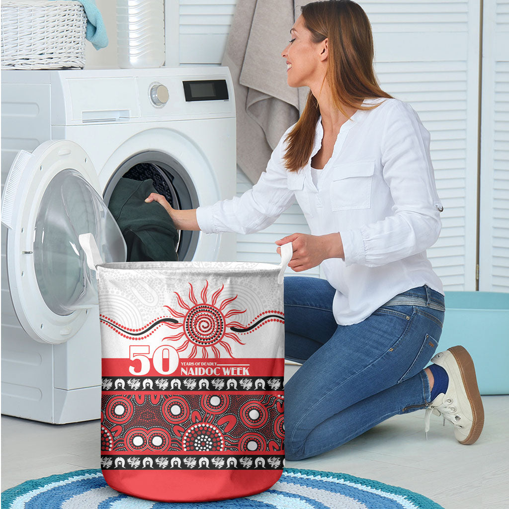 Dragons NAIDOC Week Laundry Basket Aboriginal Torres Strait Islanders Vibe
