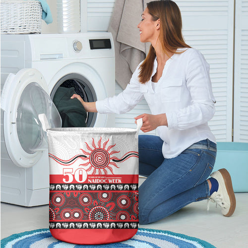 Dragons NAIDOC Week Laundry Basket Aboriginal Torres Strait Islanders Vibe