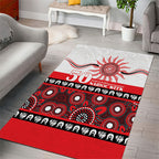 Dragons NAIDOC Week Area Rug Aboriginal Torres Strait Islanders Vibe
