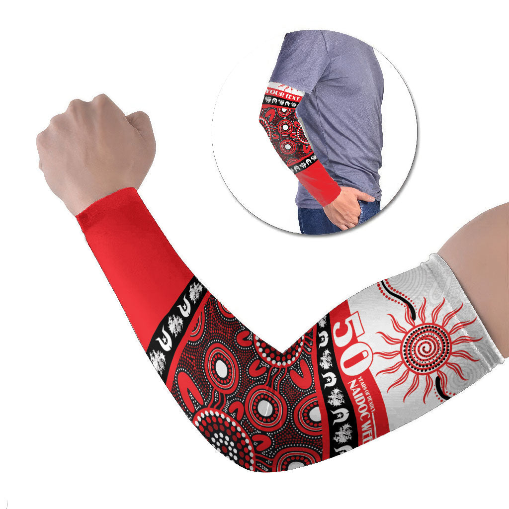 Dragons NAIDOC Week Personalised Arm Sleeves Aboriginal Torres Strait Islanders Vibe