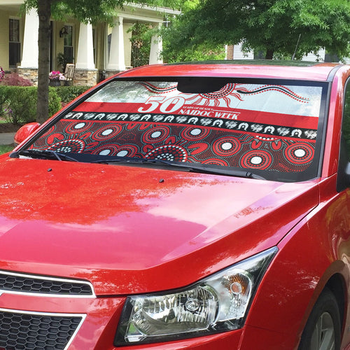 Dragons NAIDOC Week Auto Sun Shade Aboriginal Torres Strait Islanders Vibe
