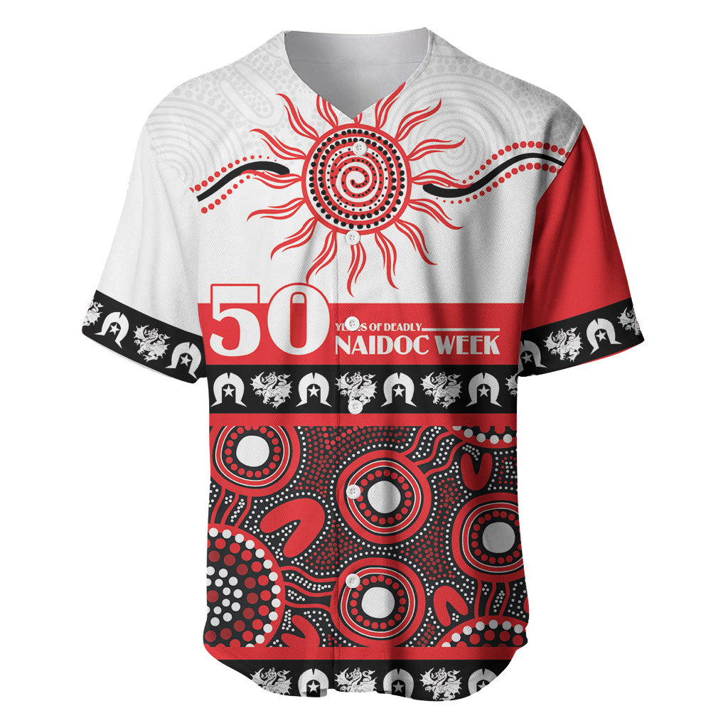 Dragons NAIDOC Week Personalised Baseball Jersey Aboriginal Torres Strait Islanders Vibe