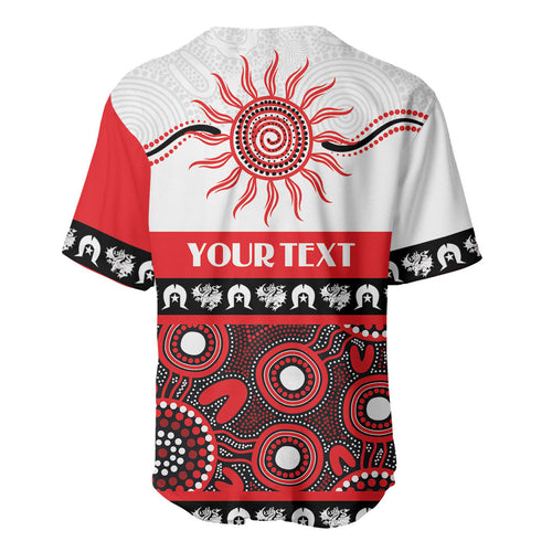 Dragons NAIDOC Week Personalised Baseball Jersey Aboriginal Torres Strait Islanders Vibe